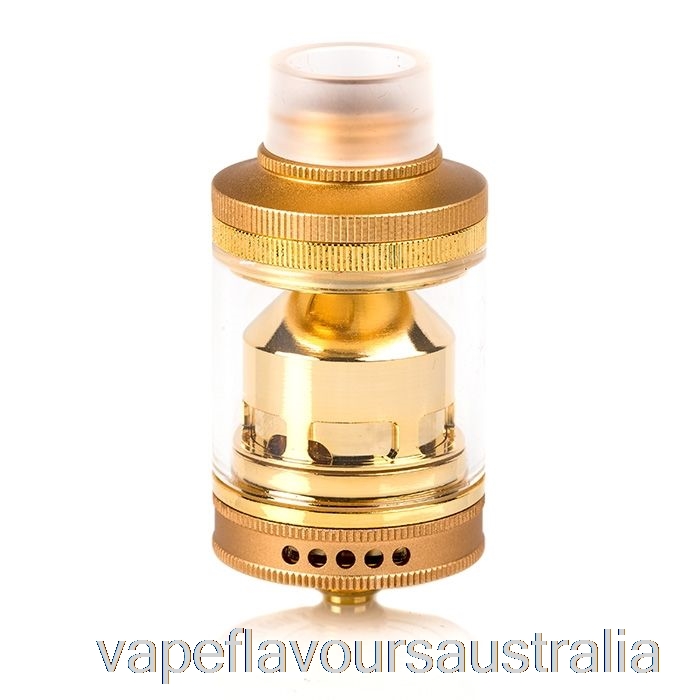 Vape Nicotine Australia Wake 24mm RTA by Wake Mod Co. - Postless Gold